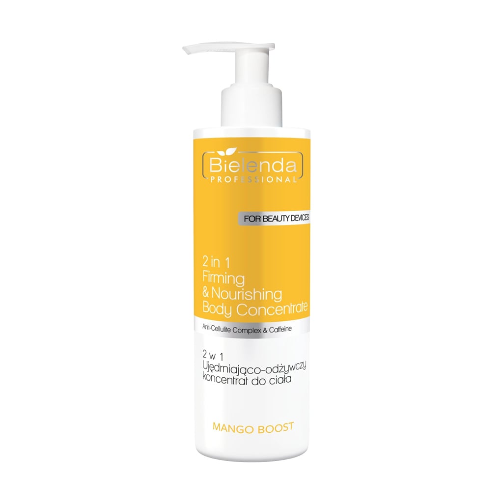 Уцінка! Зміцнювальний та живильний концентрат для тіла 2 в 1 Bielenda Professional Mango Boost 2 In 1 Firming &amp; Nourishing Body Concentrate, 450 мл
